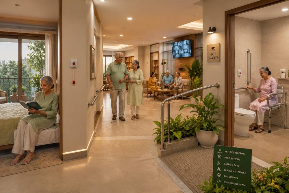 Safety Features Every Retirement Home for Senior Citizens Should Have